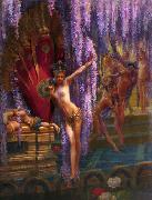 Gaston Saintpierre Exotic Dancers Spain oil painting artist